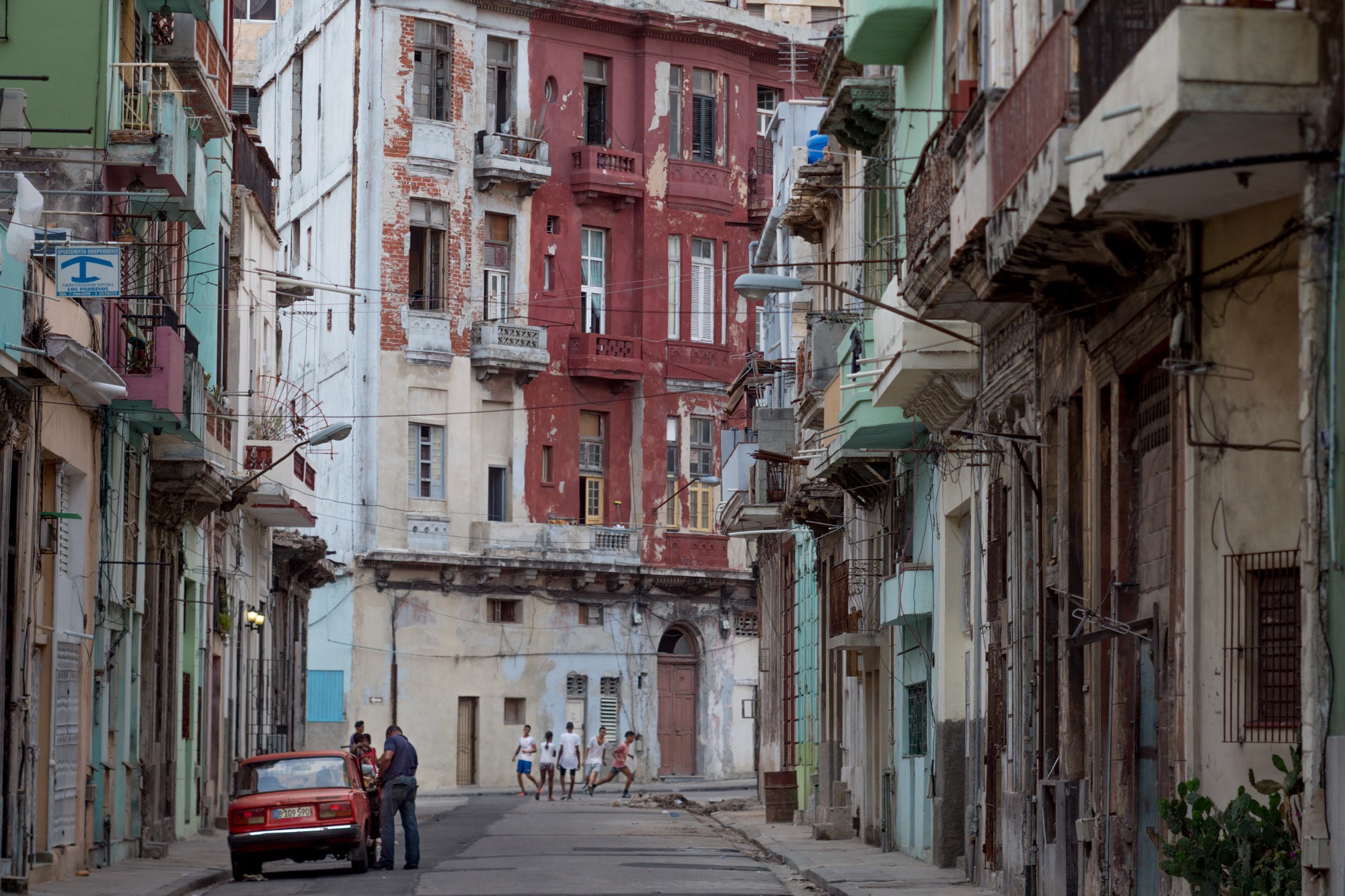 A street in Havana Cuba.