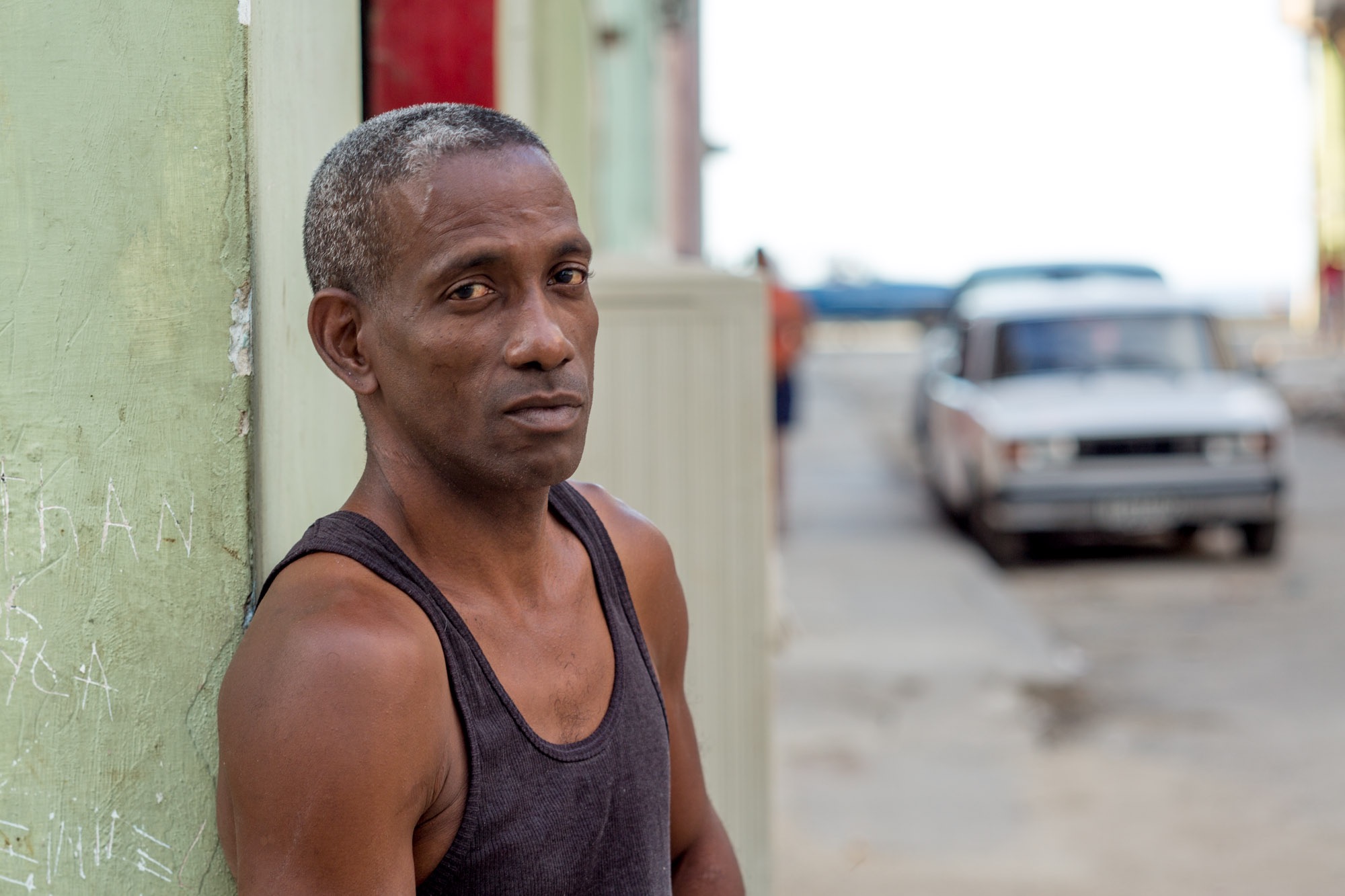 A man posing for a portrait.