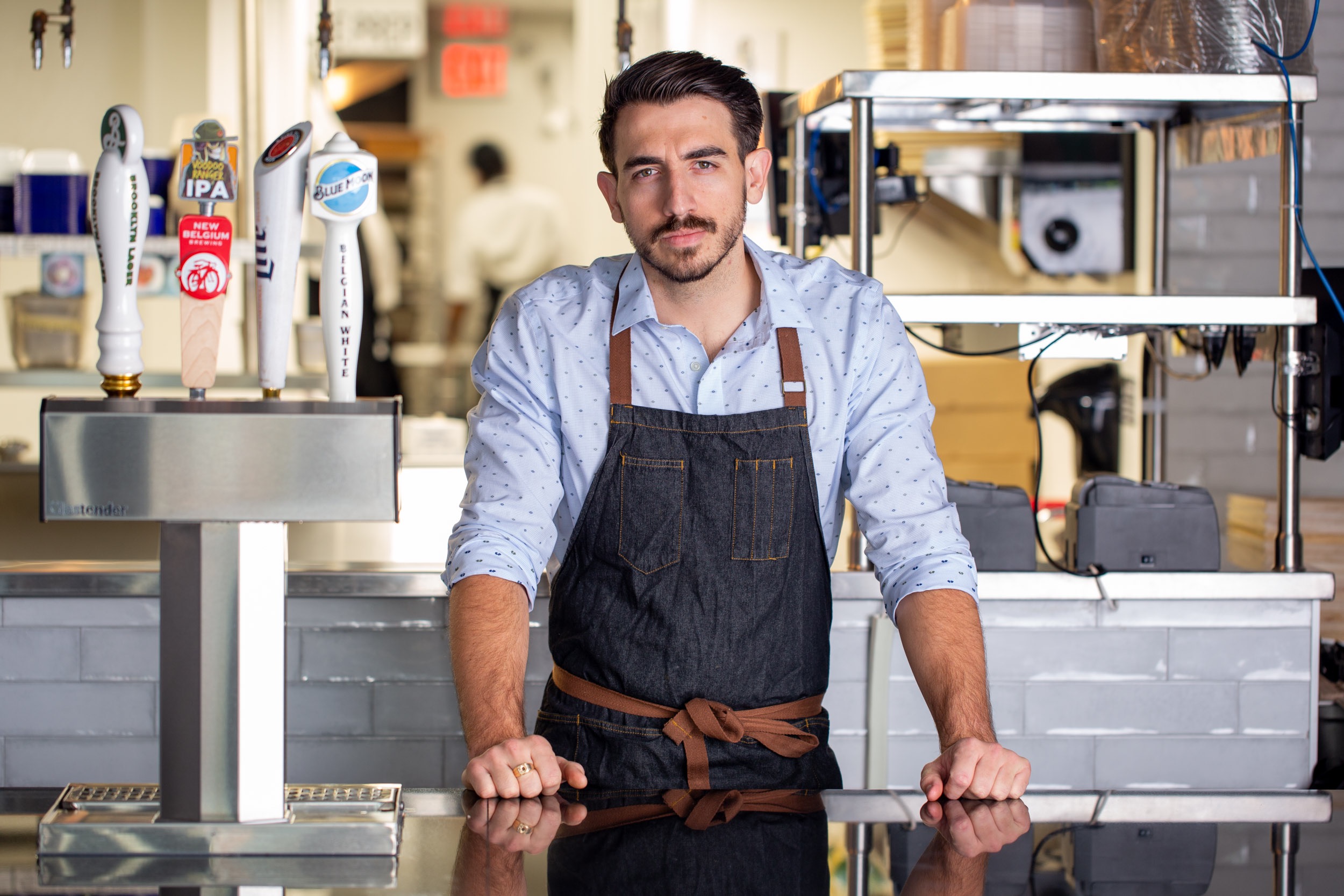 Master of Chicken Chef Joe Lonigro at his restaurant Brine in New York City