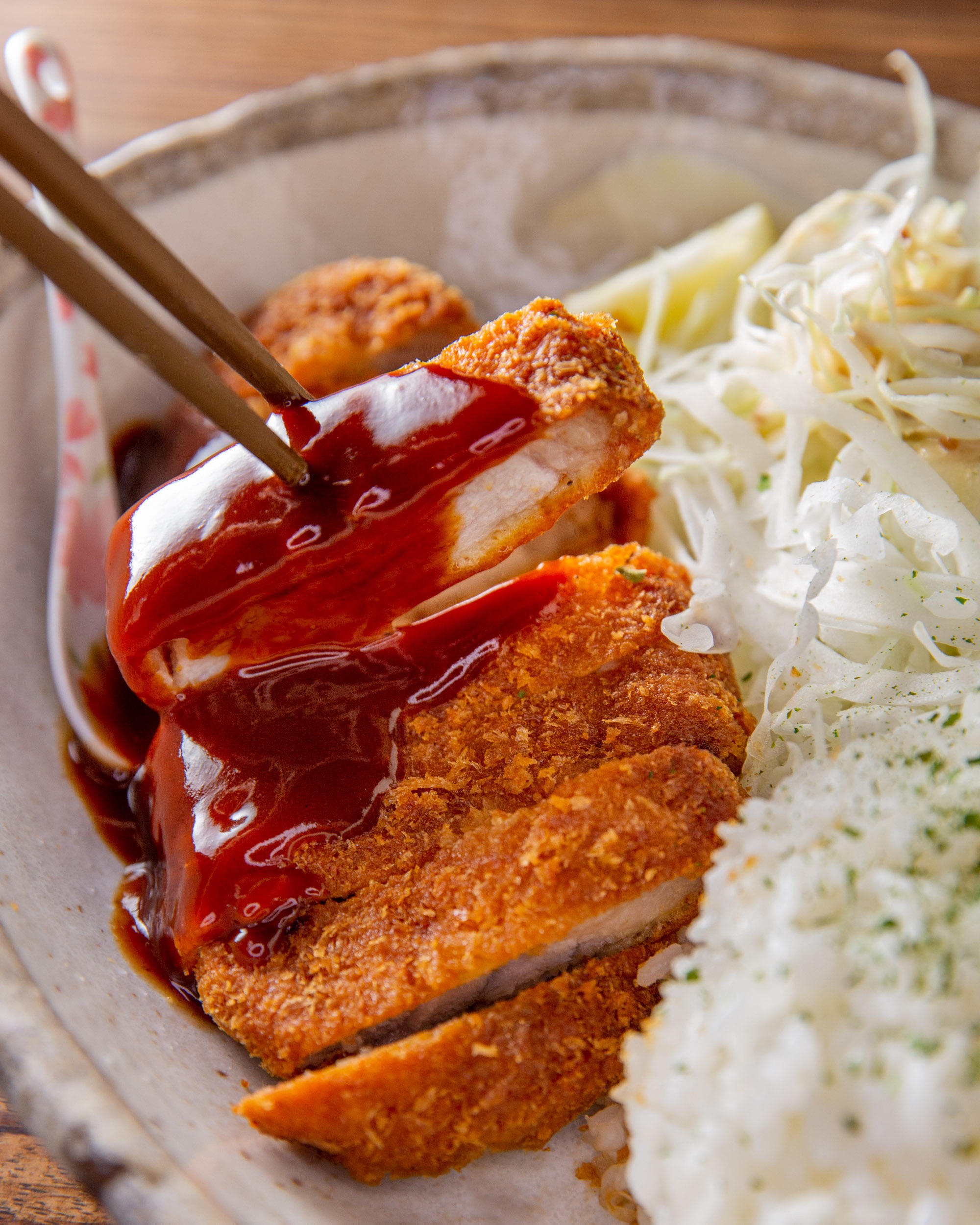 Chicken Katsu at a Japanese Restaurant